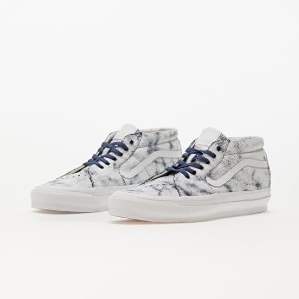 VANS VAULT OG SK8-MID LX Distress White/ Multi